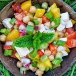 Kichererbsensalat - einfaches Salat Rezept